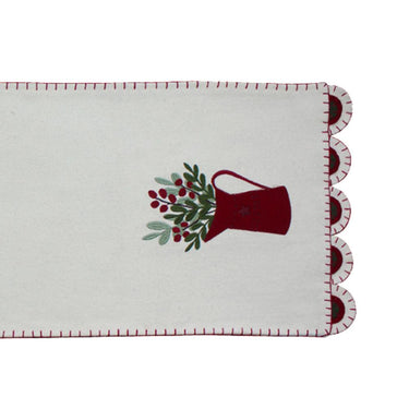 Holiday Pitcher Table Runner TR220007 - The Fox Decor